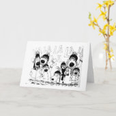 ** SINGING YOUR CHRISTMAS WISH** NUR FÜR "SIE" KARTE (Gelbe Blume)