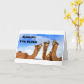 SINGKAMELE, DIE DIE BLUES GUT SIND KARTE (Gelbe Blume)