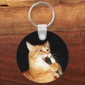 Singkatze Schlüsselanhänger (Vorderseite)