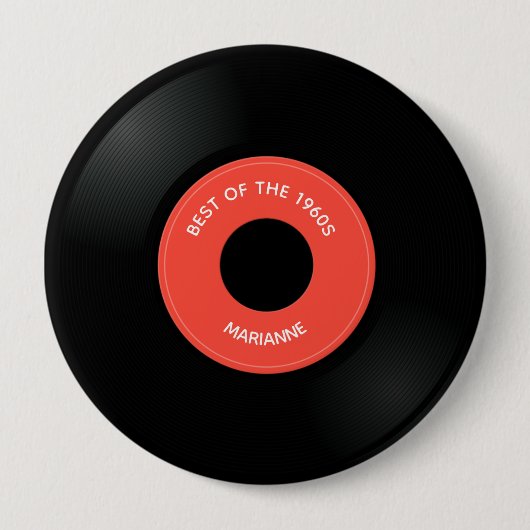 Single "45" für Vinyl Record Button (Vorderseite)