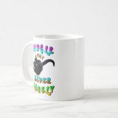 Single, aber nie einsam kaffeetasse (Vorderseite Links)