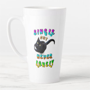 Single, aber nie einsam milchtasse