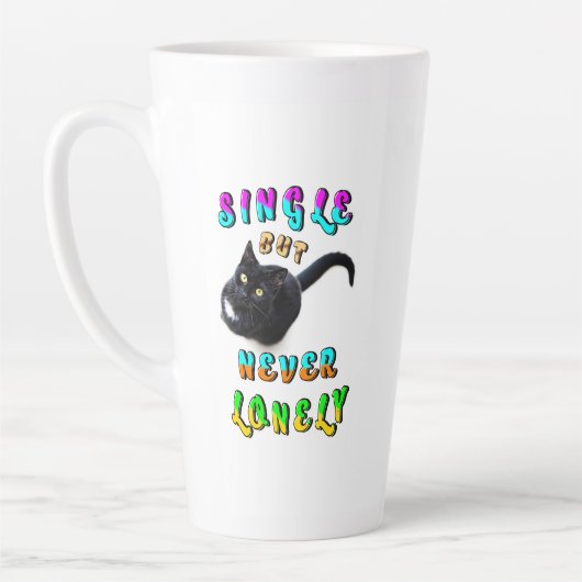 Single, aber nie einsam milchtasse (Links)