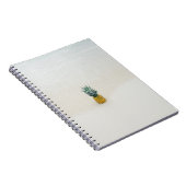 Single Ananas am Strand Notizblock (Rechte Seite)