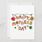 Single and Fun Happy Mothers Day Karte (Vorderseite)