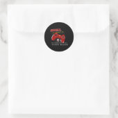 Single And Ready To... Videospiel Runder Aufkleber (Tasche)