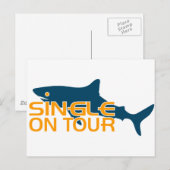 Single auf Tour Postkarte (Vorne/Hinten)