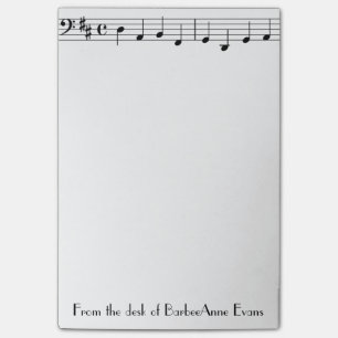 Single-Bar Post-it Klebezettel