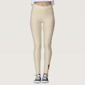 Single Beige Buffalo Leggings (Vorderseite)