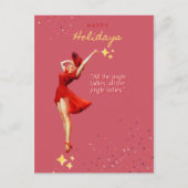 Single Bells Postkarte (Vorderseite)