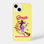 Single Bereit, Halloween-Hexe-iPhone iPhone Hülle (Rückseite)