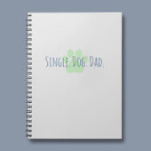 Single Best Dog Vater Notebook Notizblock