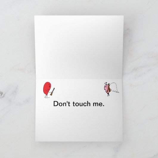 Single-Bewusstseins-Tag Feiertagskarte (Innenseite)