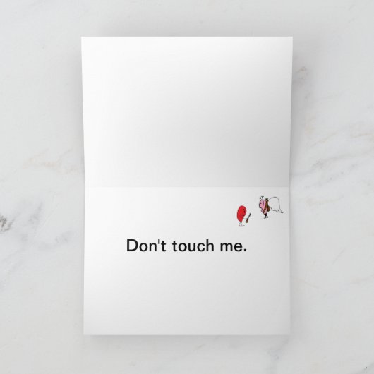 Single-Bewusstseins-Tag Feiertagskarte (Innenseite)