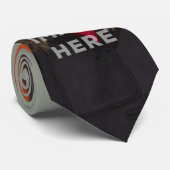 Single-Bild-Foto-lustiger Krawatte (Gerollt)