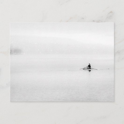 Single Bildhauerei Minimalismus Postkarte (Vorderseite)