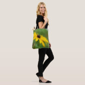 Single Black Mit Augen Susan Daisy Blume Tasche (Am Model)