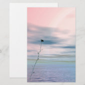 Single-Blume ~Sationery~ Briefpapier (Vorne/Hinten)
