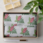 Single-Blume und Fern-Gewebe Seidenpapier (Geschenk)
