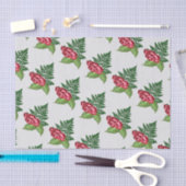 Single-Blume und Fern-Gewebe Seidenpapier (Handwerk)