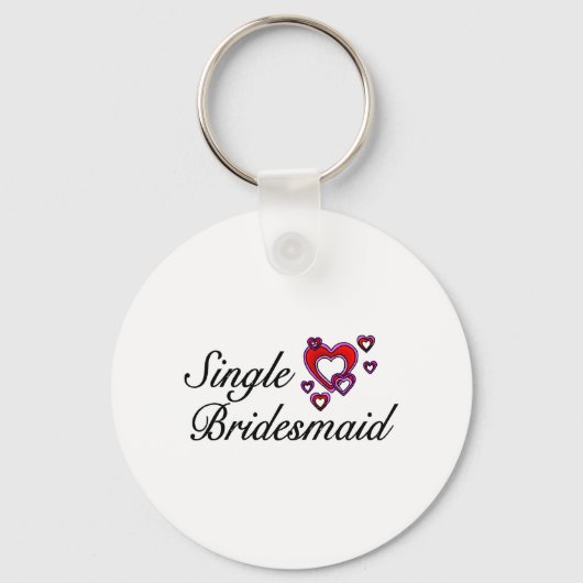 Single Bridesmaid Schlüsselanhänger (Vorderseite)