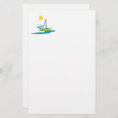 Single Briefpapier (Vorne/Hinten)