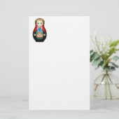 Single Briefpapier (Stehend Vorderseite)