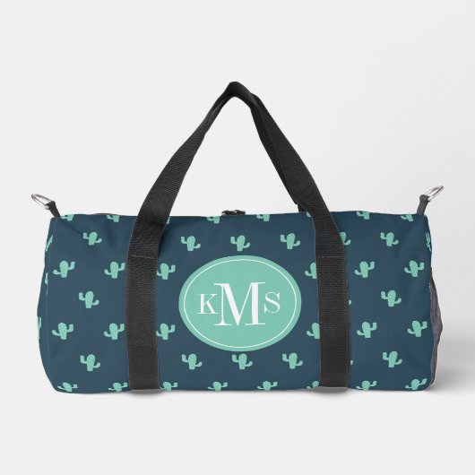 Single Cactus Pattern Duffle Bag (Vorderseite)