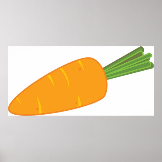 Single Carrot Poster (Vorne)