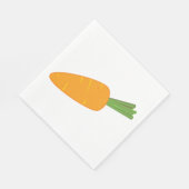 Single Carrot Serviette (Ecke)