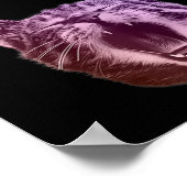 Single Cat Ladys for Harris 2024 Political Poster (Ecke)