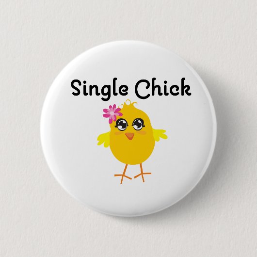 Single Chick Button (Vorderseite)
