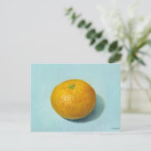 Single Clementine Postkarte (Stehend Vorderseite)