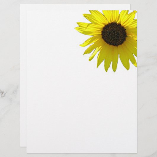 Single Corner Sunflower Geschirr (Vorne/Hinten)