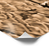 Single Cornstalk vor Ort Poster (Ecke)