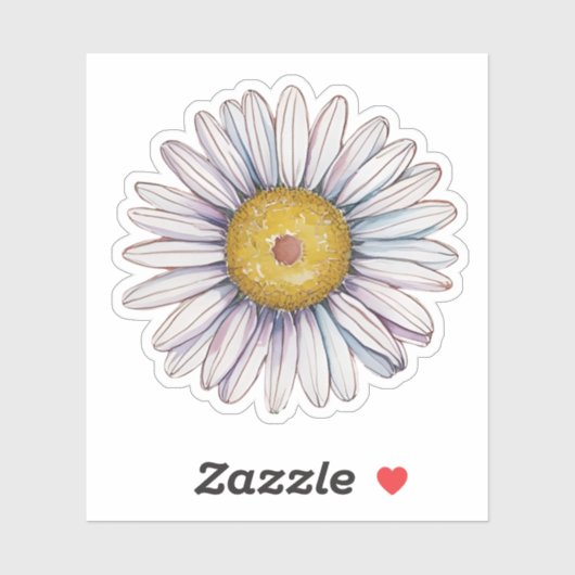 Single Country Daisy Aufkleber (Blatt)
