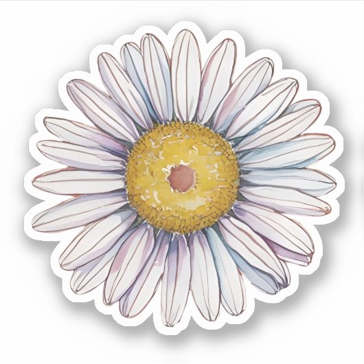 Single Country Daisy Aufkleber (Vorderseite)