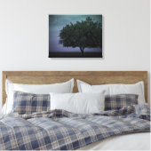 Single Country Tree Leinwanddruck (Insitu (Schlafzimmer))