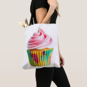 Single Cupcake with Pink and White Frosting Tasche (Von Nahem)
