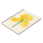 Single Daffodil Watercolor Notizblock (Linke Seite)
