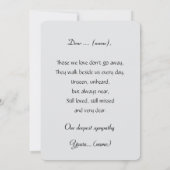 Single dandelion head with its seeds, sunset (Rückseite)