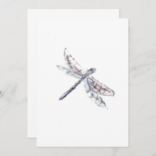 Single Dankeskarte (Vorne/Hinten)