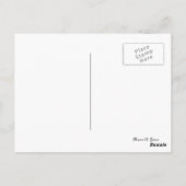 Single dich nie aus! postkarte (Rückseite)