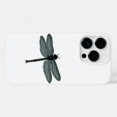 Single Dragonfly Line Zeichn Art Case-Mate iPhone Hülle (Rückseite (Horizontal))