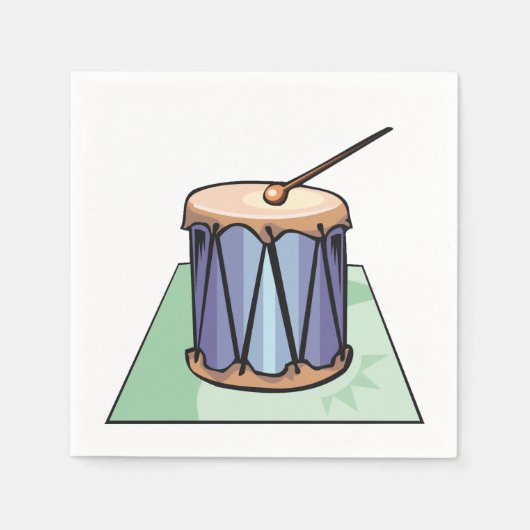 Single Drum Paper Napkins Serviette (Vorderseite)