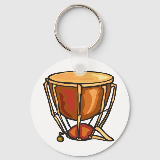 Single Drum Schlüsselanhänger (Rückseite)