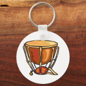 Single Drum Schlüsselanhänger