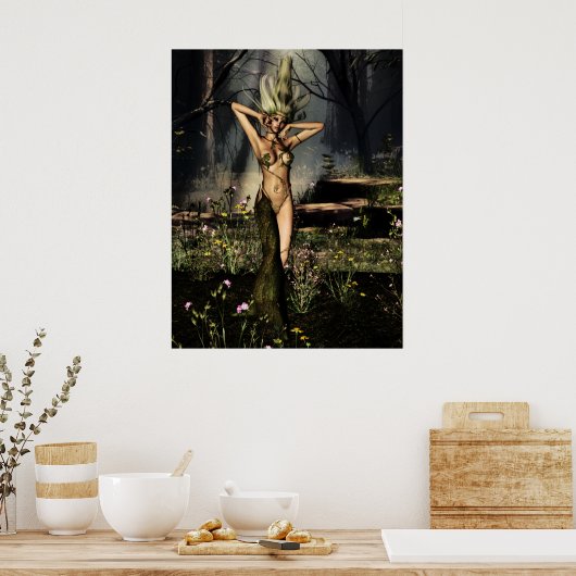 Single Dryad Poster (Küche)