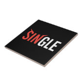 Single-Dunkelheit Fliese (Seite)