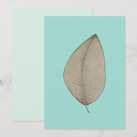 Single Einladung (Vorne/Hinten)